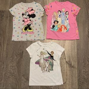 Disney T Shirts Size 7